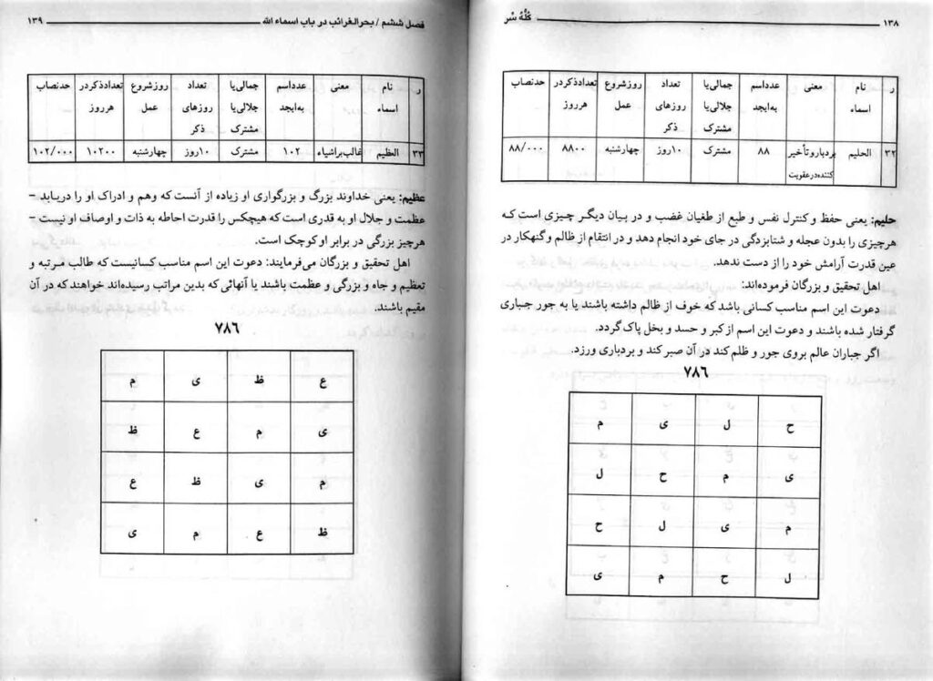 کله سحر | کیمیا، لیمیا، هیمیا، سیمیا و ریمیا — نمونه صفحه 3