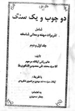 دو چوب و یک سنگ | علوم غریبه، رمل و حکمت اسلامی — تصویر جلد کتاب